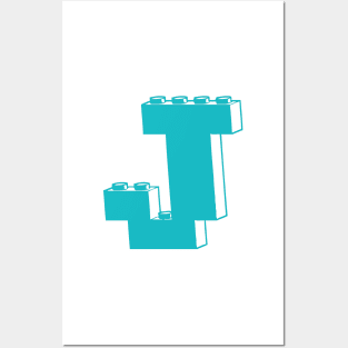 THE LETTER J by Customize My Minifig Posters and Art